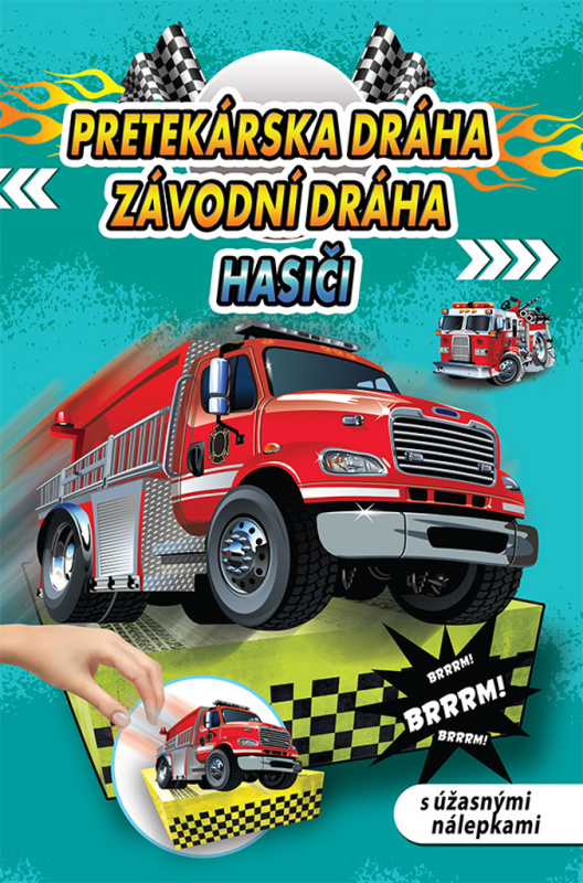Pretekárska dráha - Hasiči / Závodní dráha - Hasiči - kniha z kategorie Naučné knihy