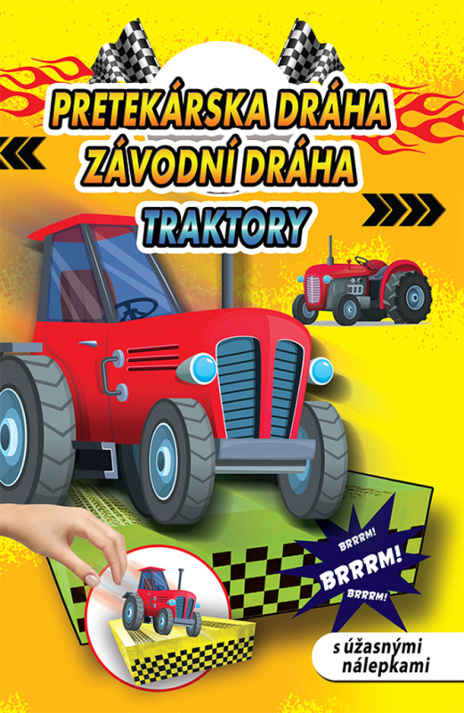 Pretekárska dráha - Traktory / Závodní dráha - dTraktory - kniha z kategorie Naučné knihy