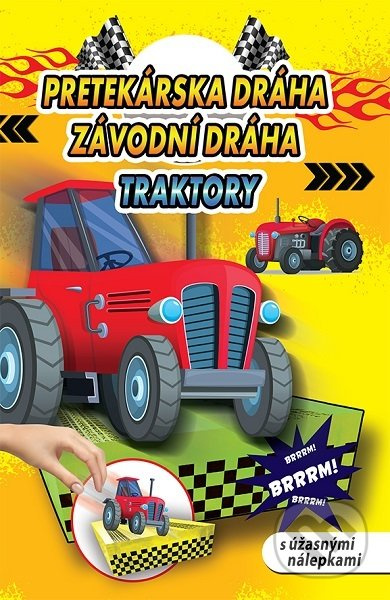 Pretekárska dráha - Traktory / Závodní dráha - dTraktory - kniha z kategorie Naučné knihy