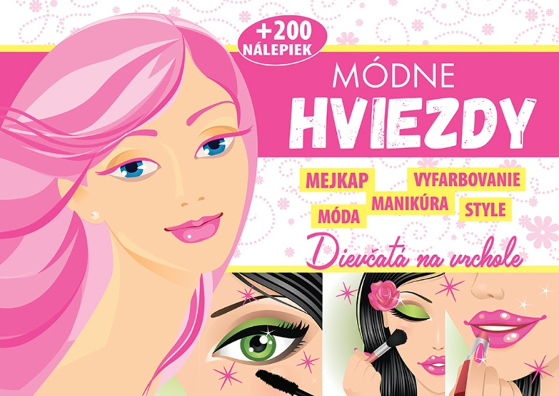 Módne hviezdy - kniha z kategorie Samolepky