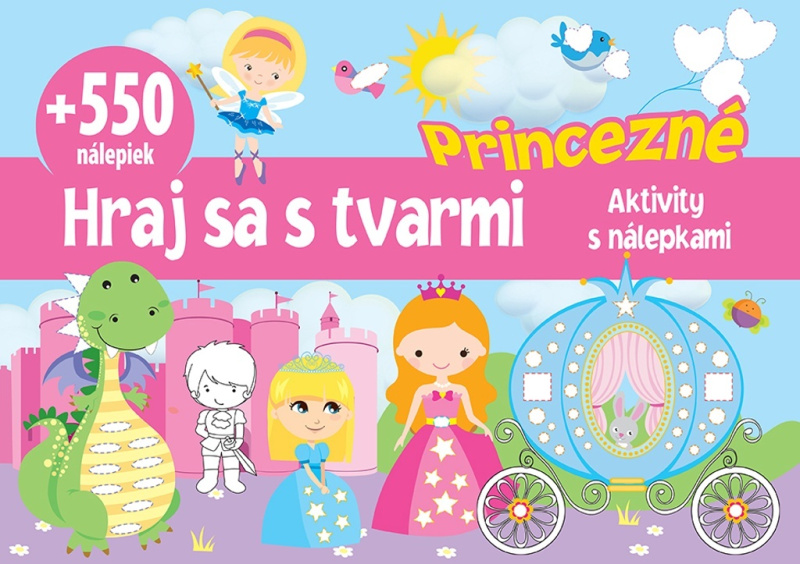 550+ Princezné - kniha z kategorie Samolepky