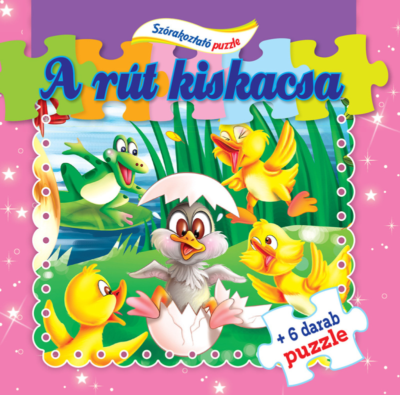 A rút kiskacsa (+ 6 darab puzzle) - kniha z kategorie Pohádky
