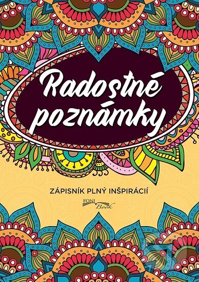 Radostné poznámky (Zápisník plný inšpirácií) - kniha z kategorie Záznamové knihy