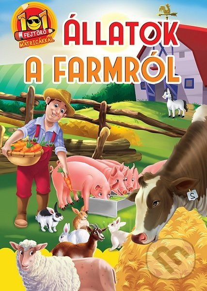 Állatok a farmról (101 fejtörö matricákkal)