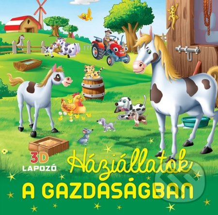 Háziállatok a gazdaságban 3D lapozó