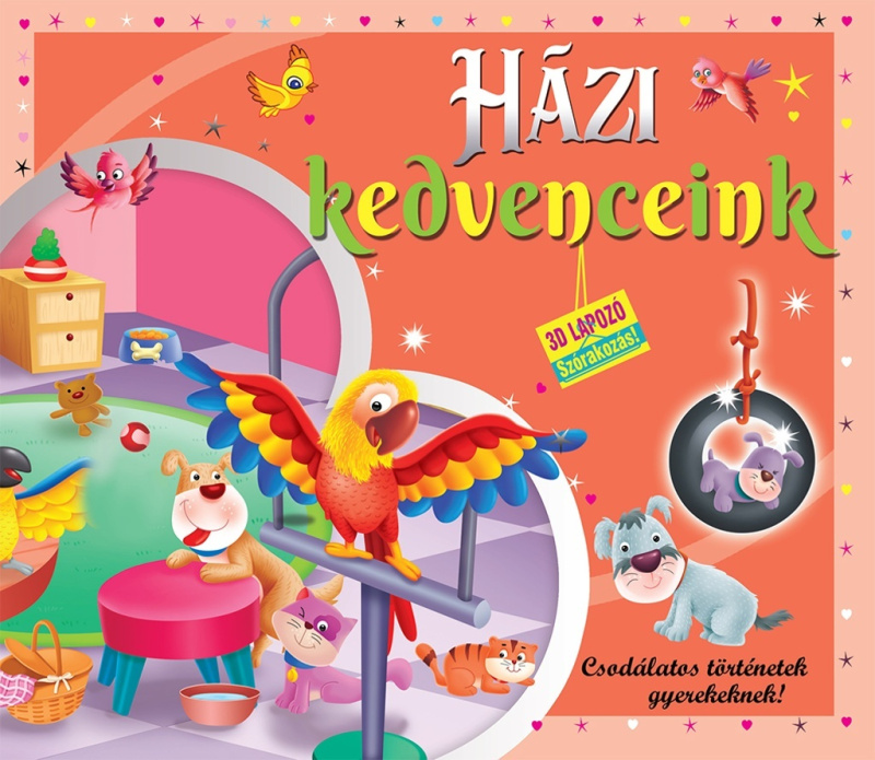 Házi kedvenceink 3D - kniha z kategorie Beletrie pro děti