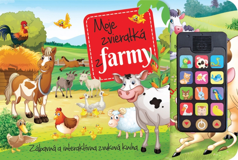 Moje zvieratká z farmy - zvuková kniha - kniha z kategorie Naučné knihy
