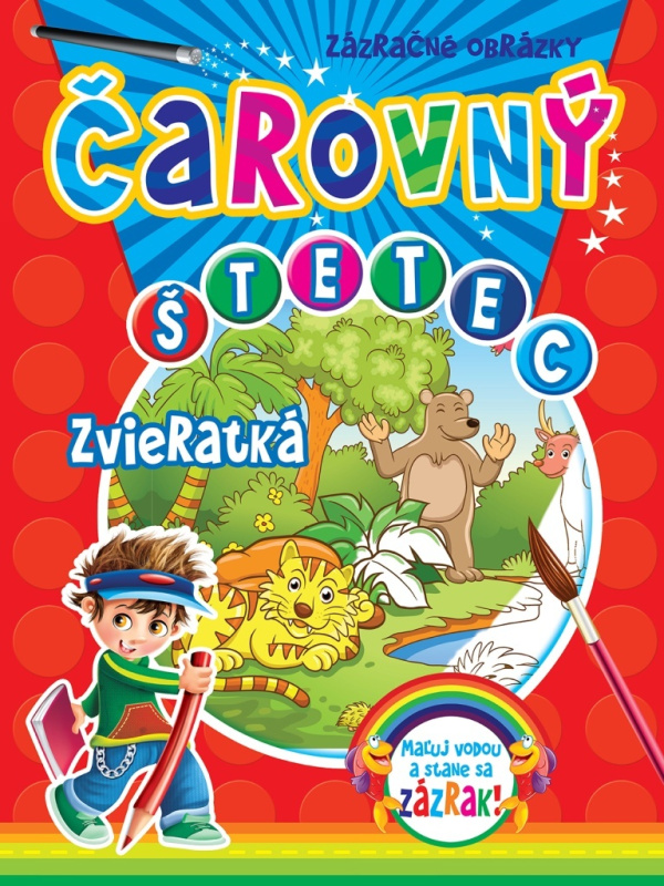 Čarovný štetec - Zvieratká - kniha z kategorie