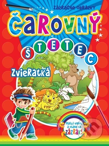 Čarovný štetec - Zvieratká - kniha z kategorie