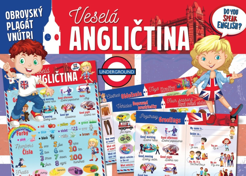 Veselá angličtina - kniha z kategorie Mateřská škola a předškoláci