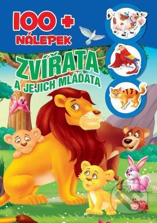 Zvířata a jejich mláďata - 100+nálepek