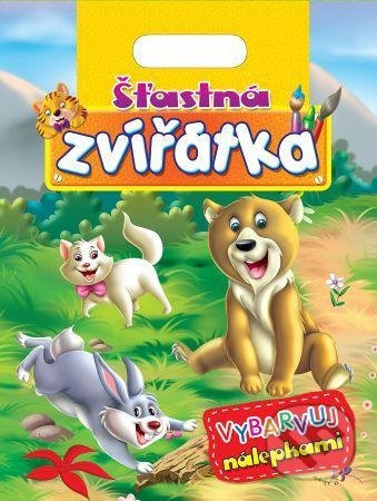 Šťastná zvířátka s nálepkami