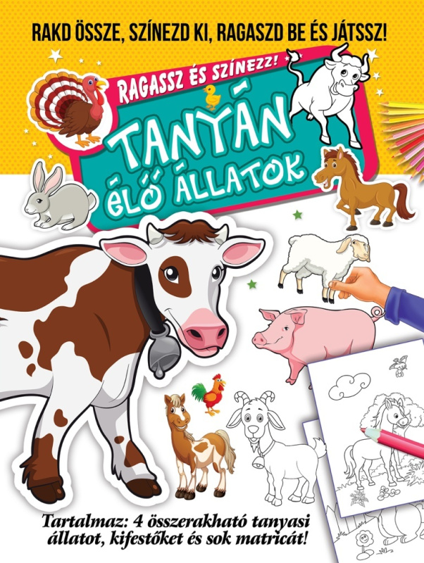 Tanyán élo állatok - paste
