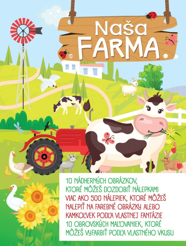 Naša farma - kniha z kategorie Omalovánky