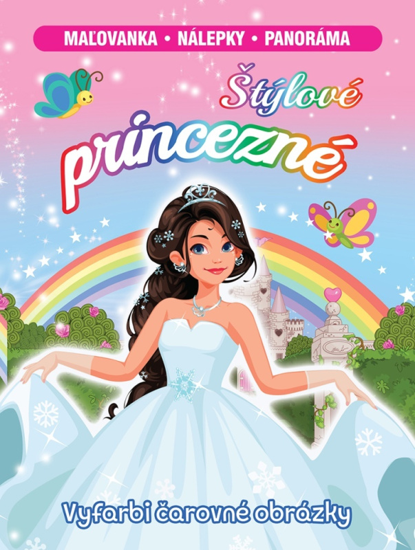 Štýlové princezné - kniha z kategorie Omalovánky