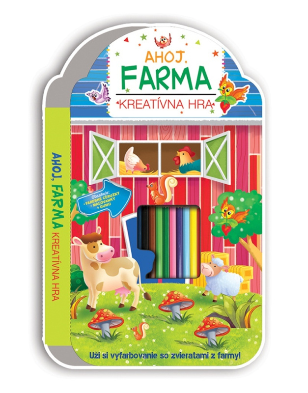 Ahoj farma - kniha z kategorie Omalovánky