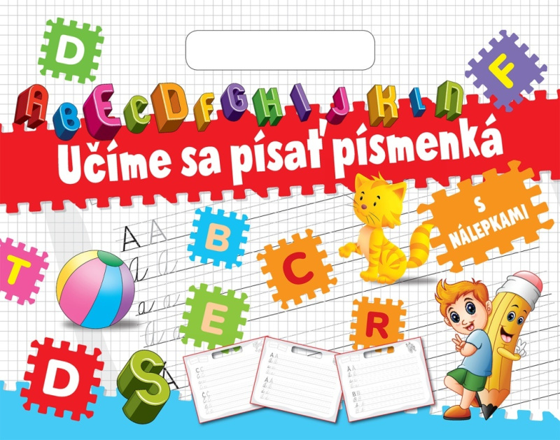 Učíme sa písať písmenká - kniha z kategorie Úkoly pro děti