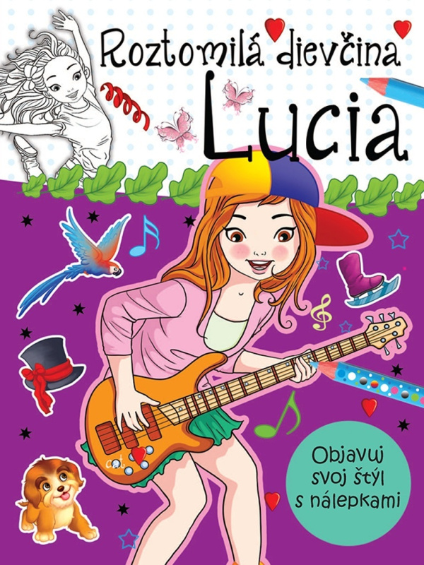 Roztomilá dievčina Lucia - kniha z kategorie Úkoly pro děti