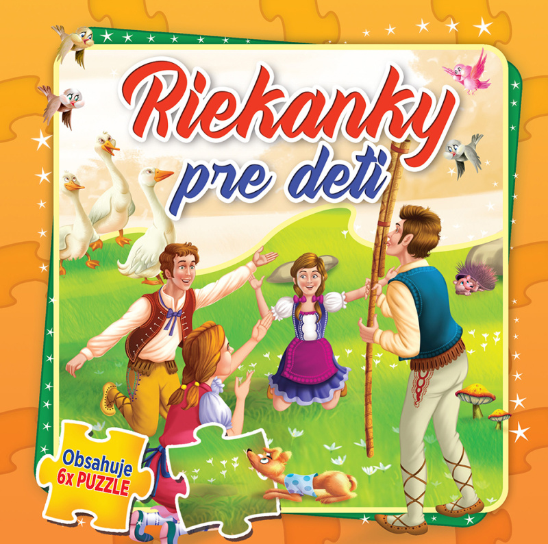 Riekanky pre deti (Obsahuje 6x puzzle) - kniha z kategorie Hádanky a říkanky