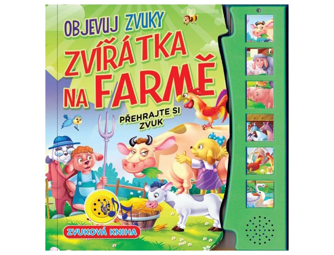 Objevuj zvuky - Zvířátka na farmě