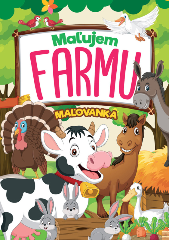 Maľujem farmu (Maľovanka) - kniha z kategorie Kreslení