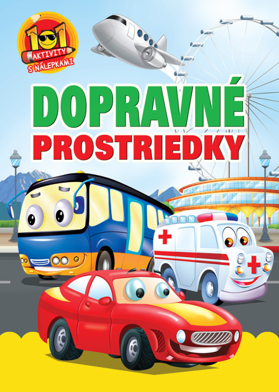 Dopravné prostriedky - 101 aktivity s nálepkami (2.vyd.) - kniha z kategorie Samolepky