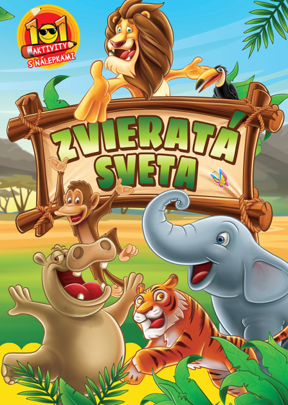 Zvieratá sveta - 101 aktivity s nálepkami (101 aktivity s nálepkami) - kniha z kategorie Samolepky