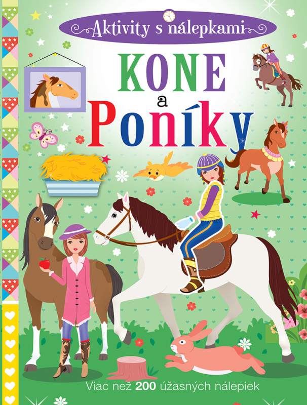 Kone a poníky - Aktivity s nálepkami (Viac než 200 úžasných nálepiek) - kniha z kategorie Úkoly pro děti