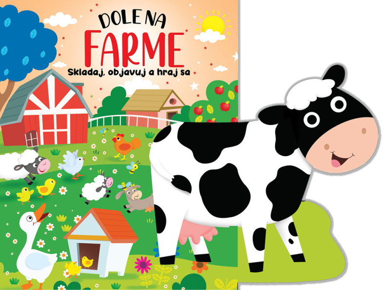Dole na Farme (Skladaj, objavuj a hraj sa) - kniha z kategorie Pro děti