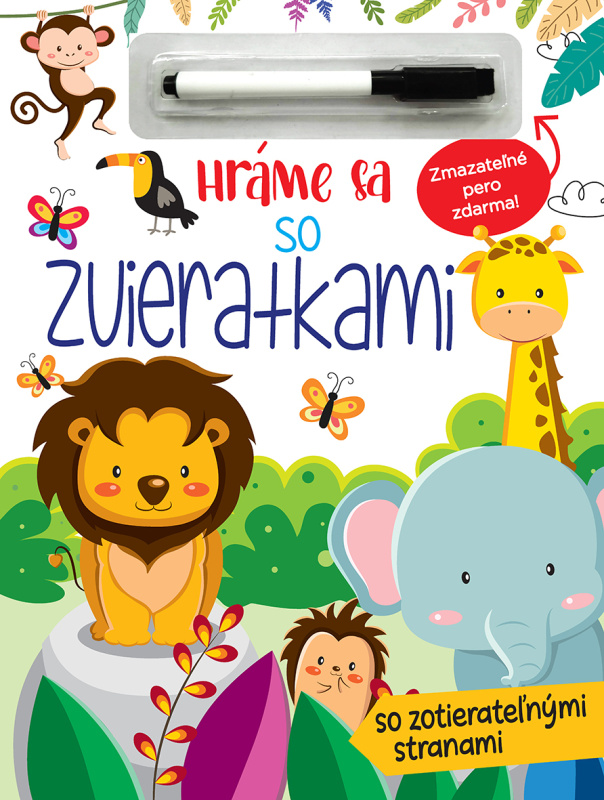 Hráme sa so zvieratkami - so zotierateľnými stranami - kniha z kategorie Omalovánky