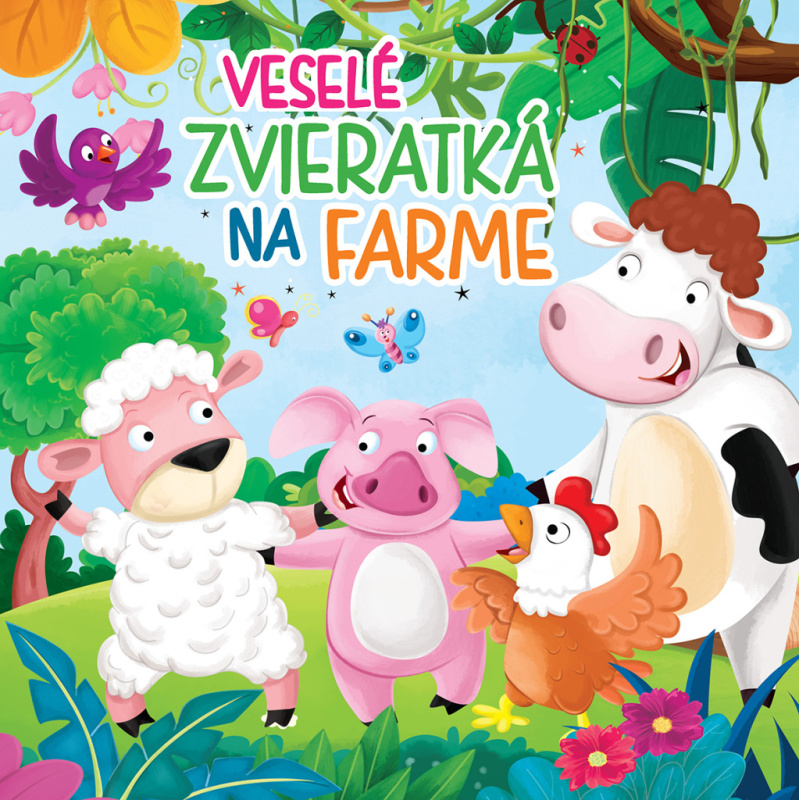 Veselé zvieratká na farme - kniha z kategorie Pro děti