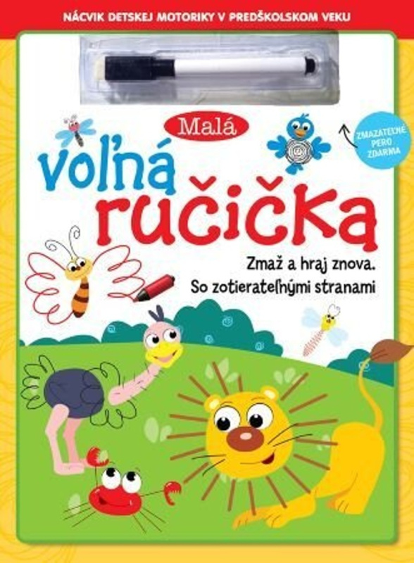 Malá voľná ručička - zmazateľné pero (Zmaž a hraj znova. So zotierateľnými stranami) - kniha z kategorie Naučné knihy