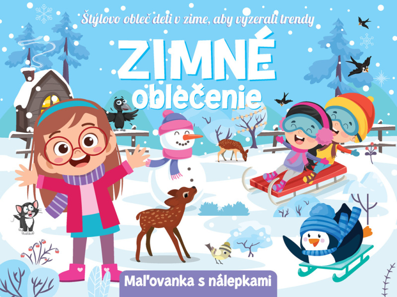 Zimné oblečenie - kniha z kategorie Omalovánky