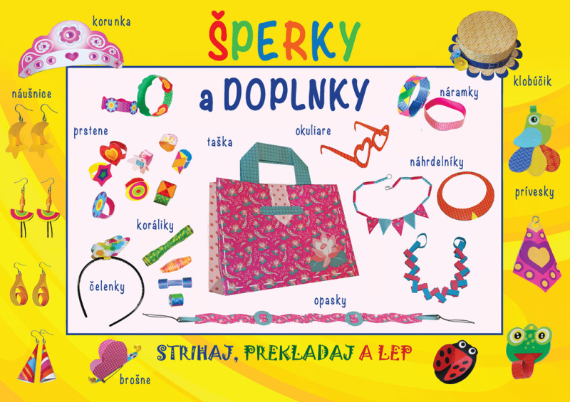 Šperky a doplnky - kniha z kategorie Vystřihovánky