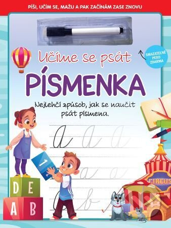 Učíme se psát písmenka (Píši, učím se, mažu a pak začínám zase znovu) - kniha z kategorie Naučné knihy