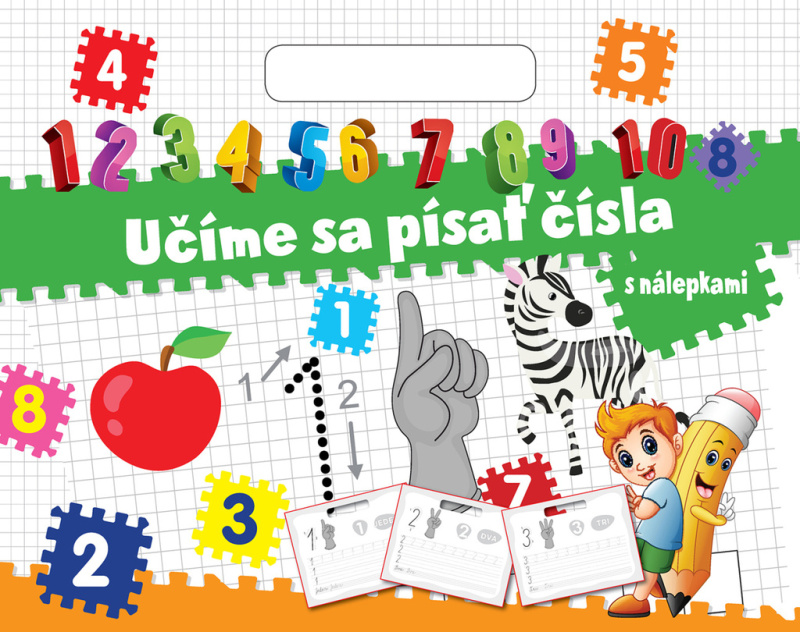 Učíme sa písať čísla - kniha z kategorie Naučné knihy