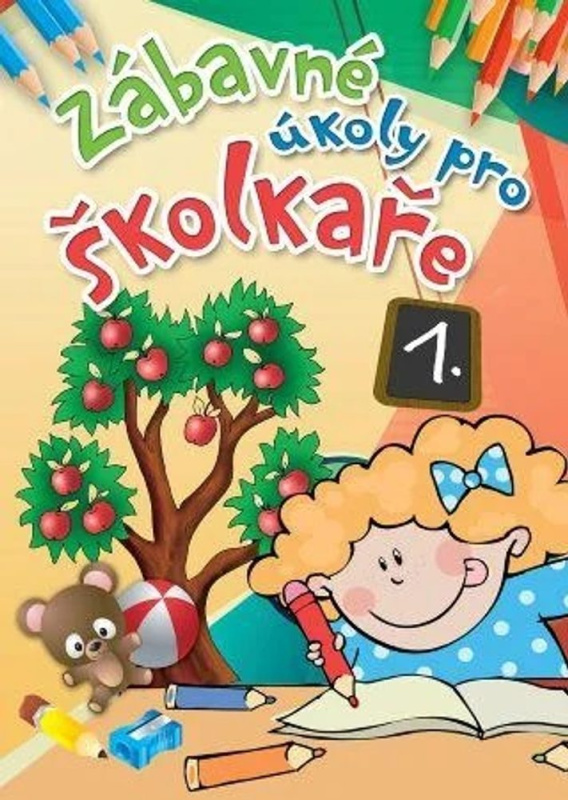 Pracovní sešit Zábavné úkoly pro školkaře 1. CZ verze 21x30cm