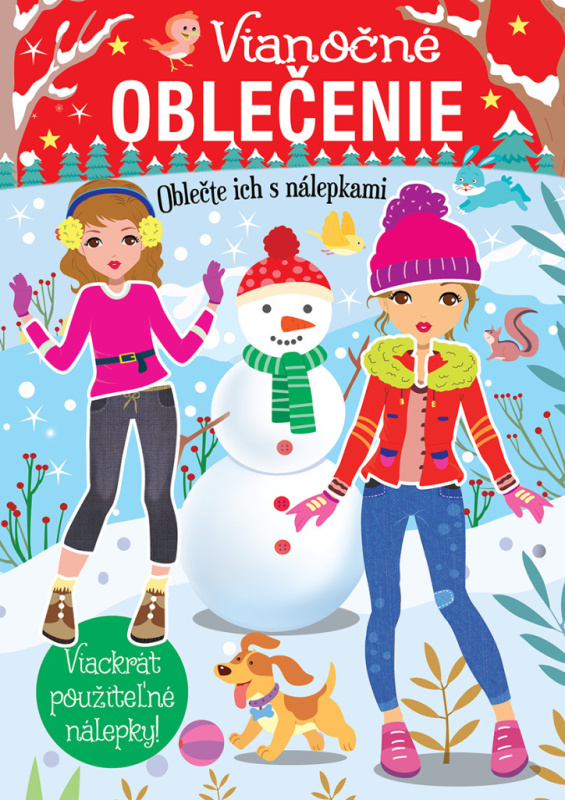Vianočné oblečenie (Oblečte ich nálepkami) - kniha z kategorie Samolepky