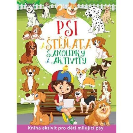 Samolepky a aktivity Psi a štěňata
