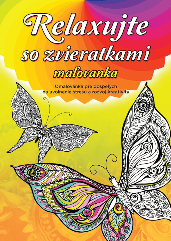 Relaxujte so zvieratkami - maľovanka (Omaľovánka na uvoľnenie stresu a rozvoj kreativity) - kniha z kategorie Omalovánky