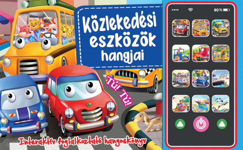 Közlekedési eszközök hangjai – mobil - kniha z kategorie Naučné knihy