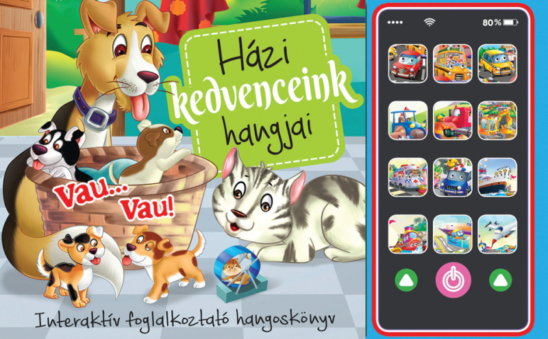 Házi kedvenceink hangjai – mobil - kniha z kategorie Naučné knihy