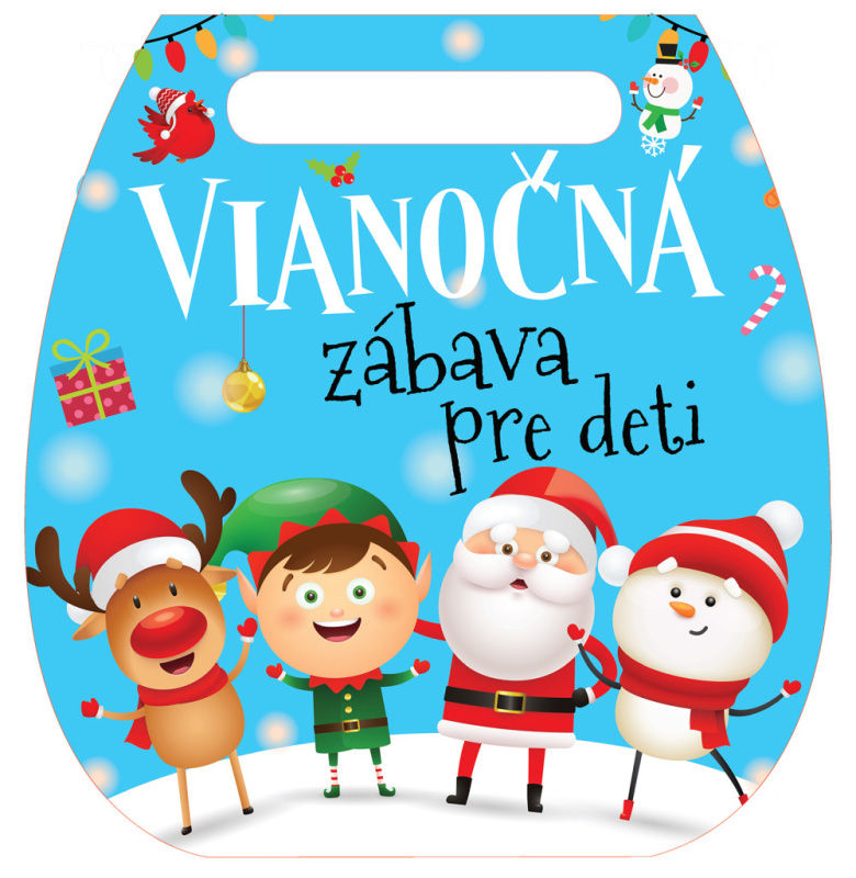 Vianočná zábava pre deti - kniha z kategorie Omalovánky, vystřihovánky, papír