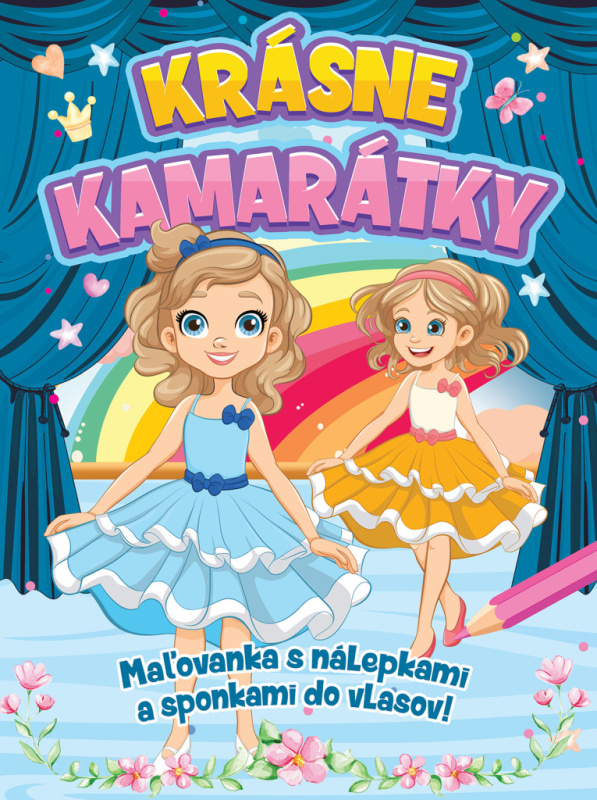 Krásne kamarátky - kniha z kategorie Omalovánky