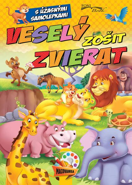 Veselý Zvířecí Sešit se Samolepkami