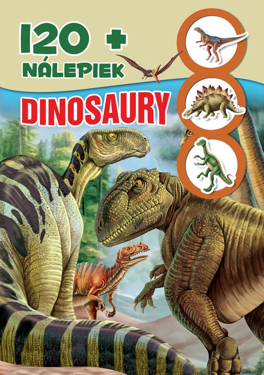 Kniha Se Samolepkami Dinosaury 2. Vydání