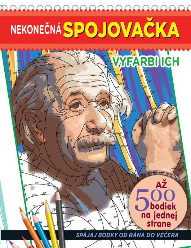 Nekonečná spojovačka (Vyfarbi ich) - kniha z kategorie Omalovánky