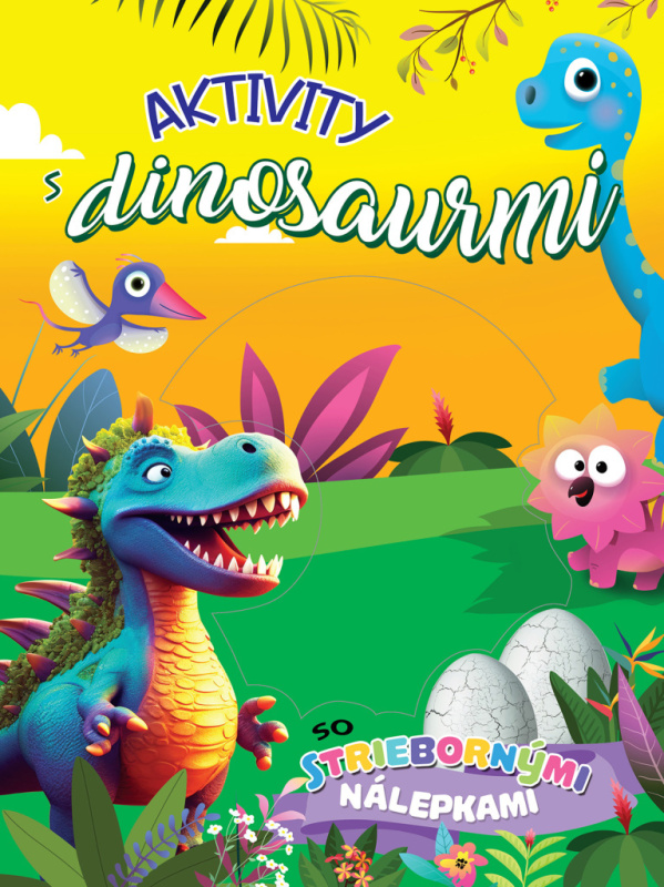 Aktivity s dinosaurmi - kniha z kategorie Úkoly pro děti