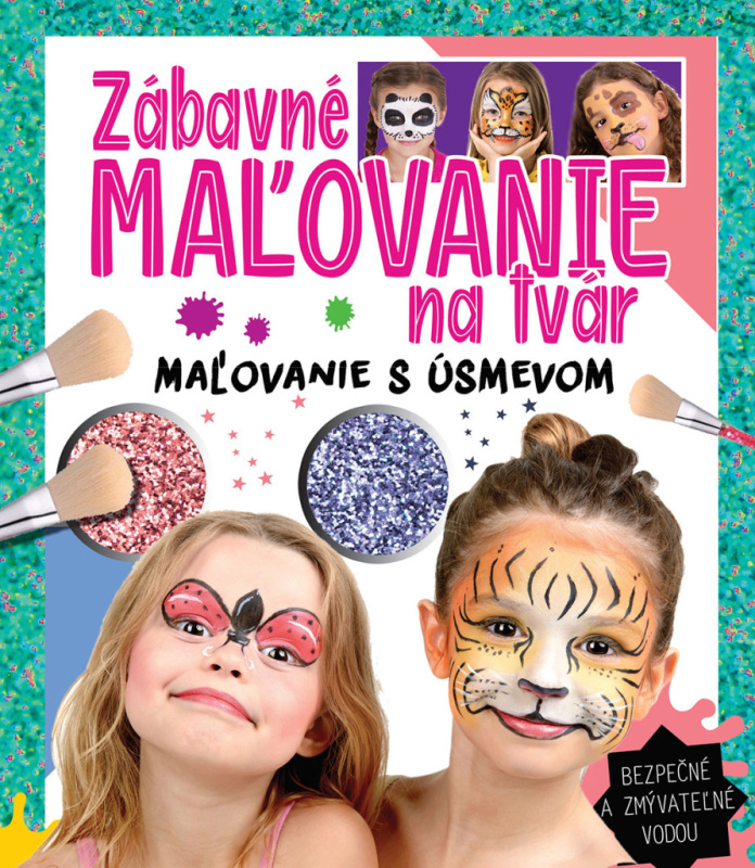 Zábavné maľovanie na tvár (Maľovanie s úsmevom) - kniha z kategorie Kreslení