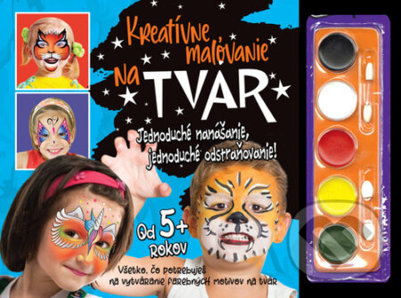 Kreatívne maľovanie na tvár - kniha z kategorie Kreslení